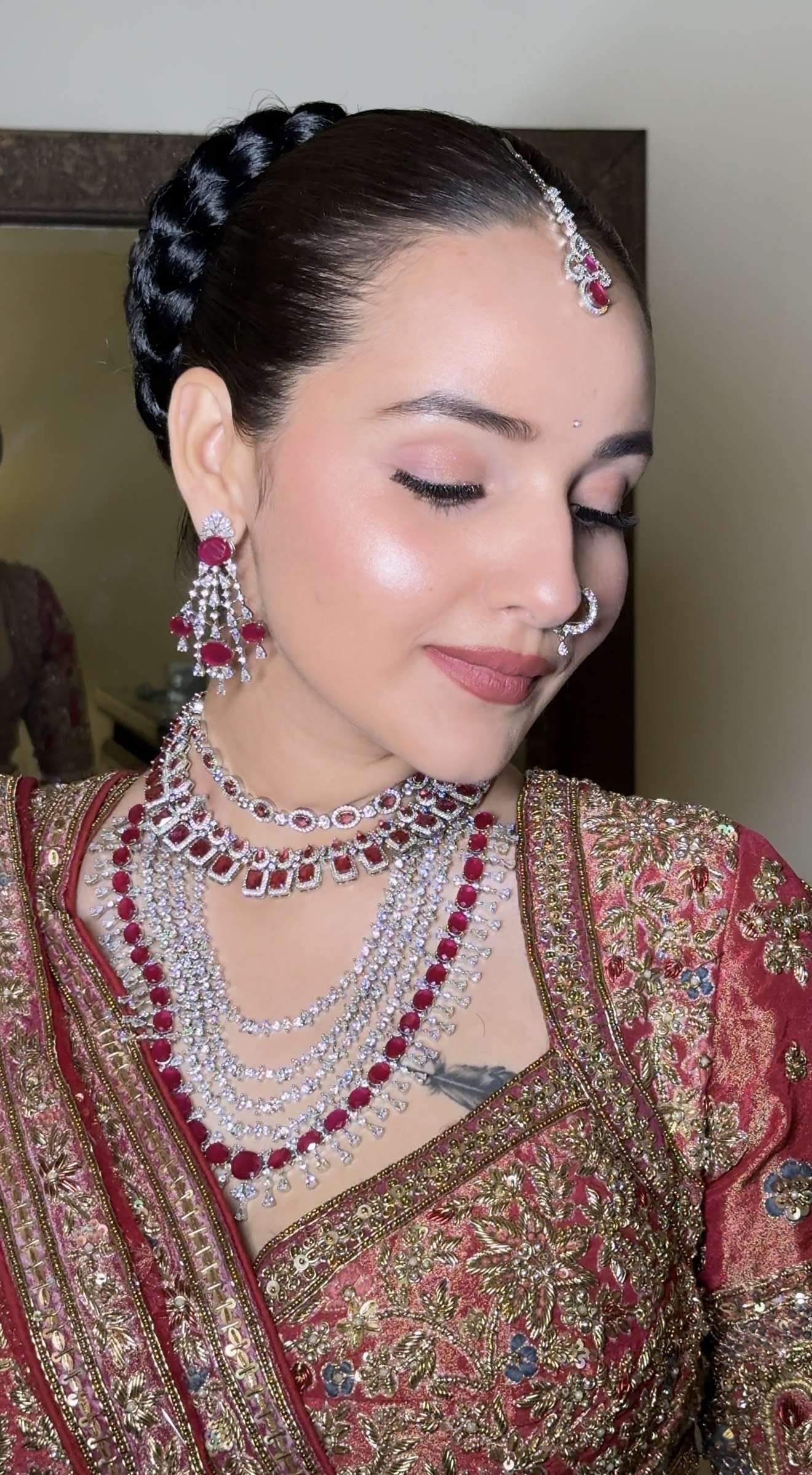 Priyanshi Kalra Makeovers portfolio