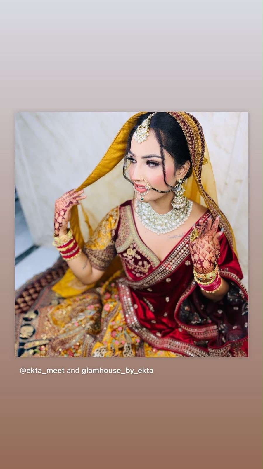 Ekta Dabas MUA portfolio