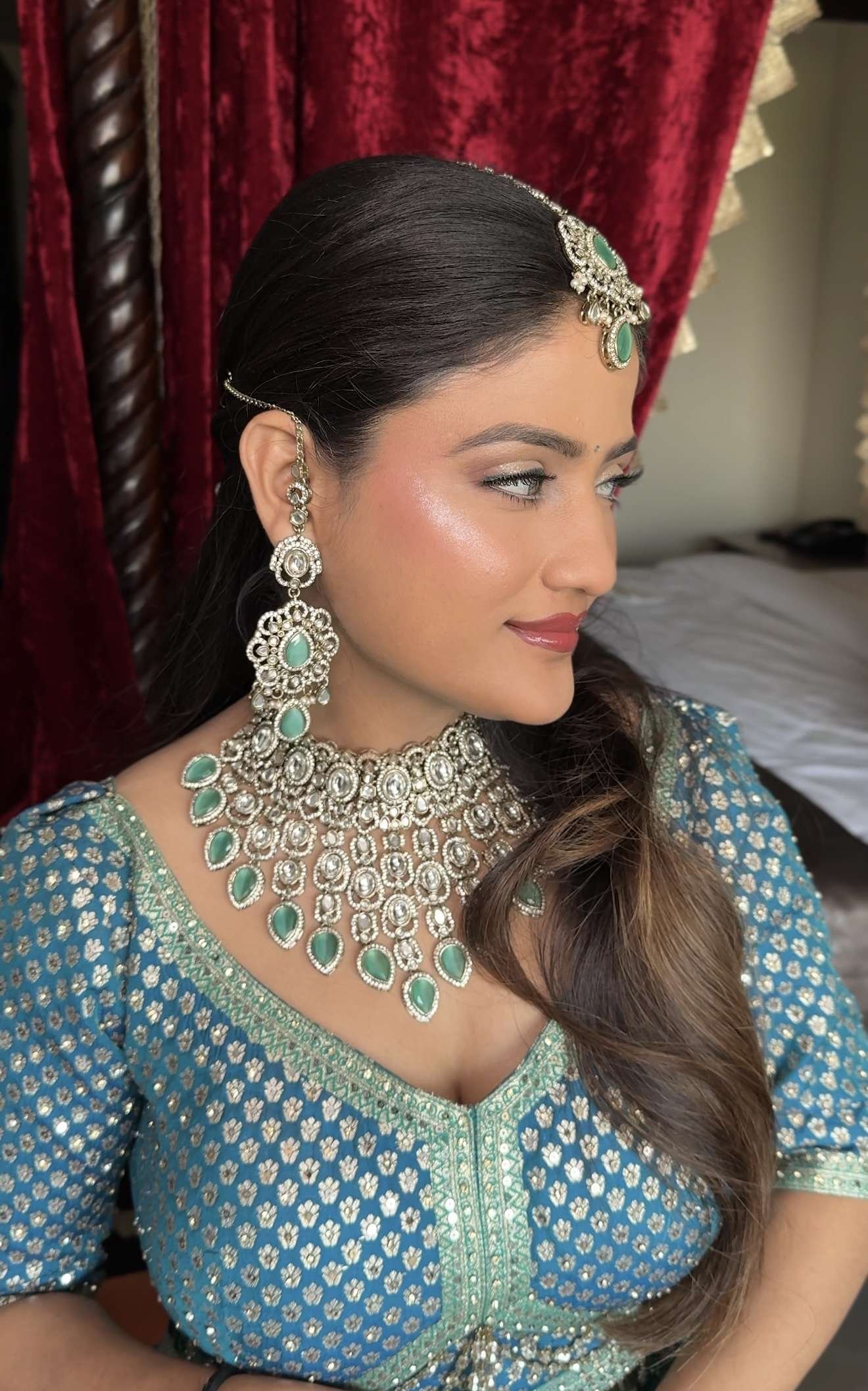 Priyanshi Kalra Makeovers portfolio