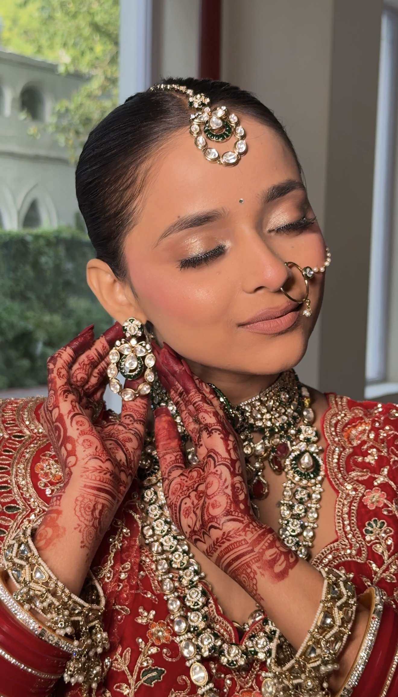 Priyanshi Kalra Makeovers portfolio