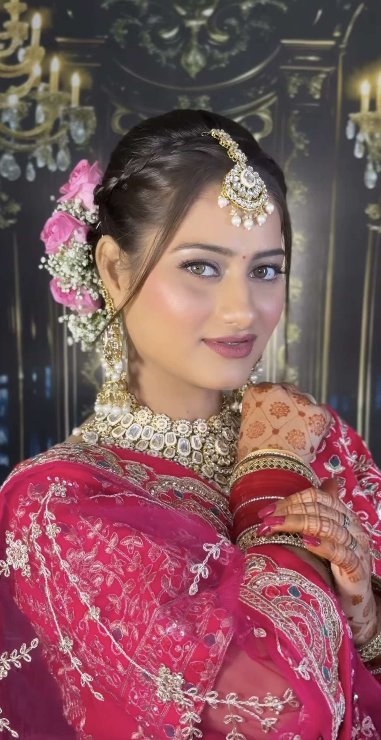 Priyanshi Kalra Makeovers portfolio