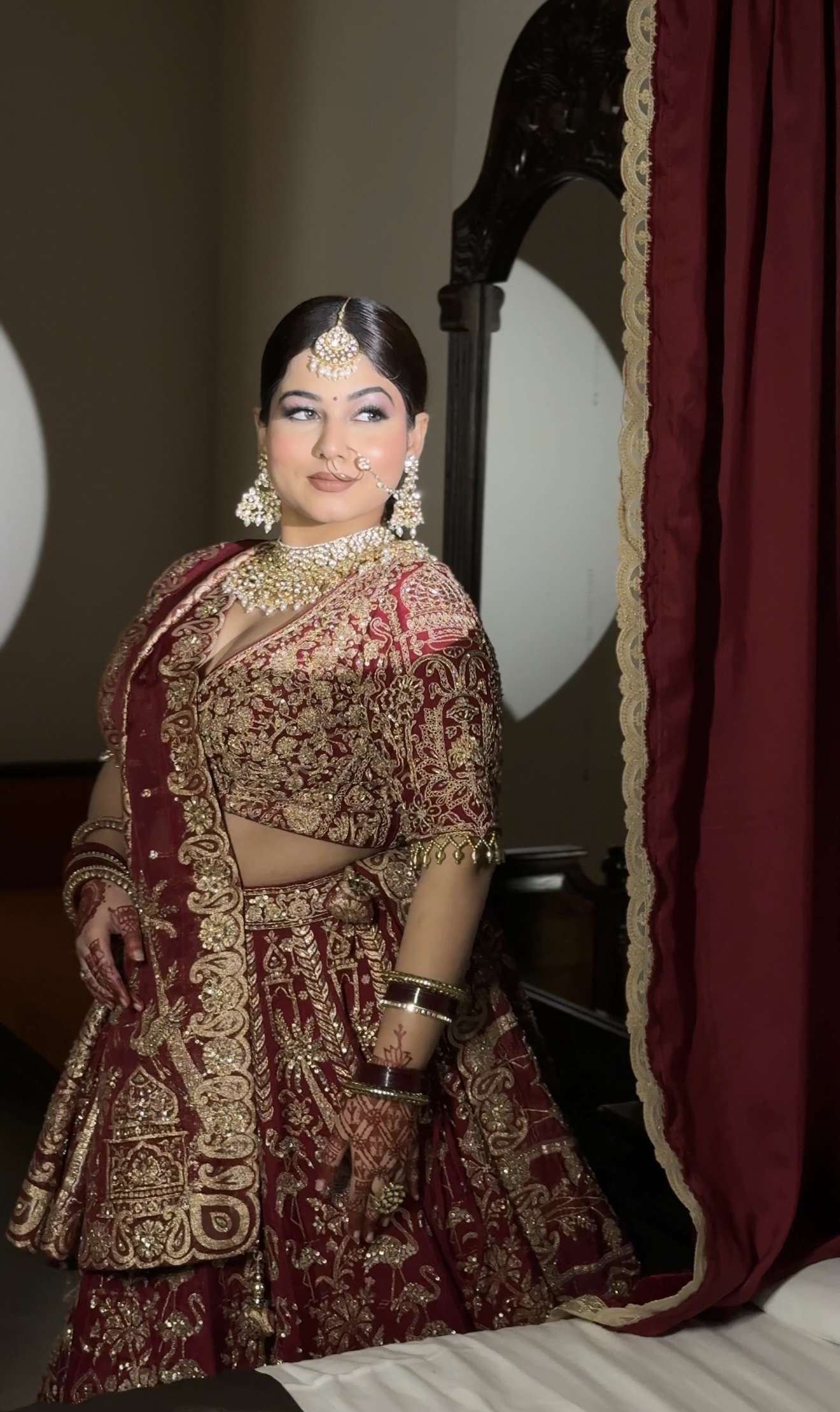 Priyanshi Kalra Makeovers portfolio