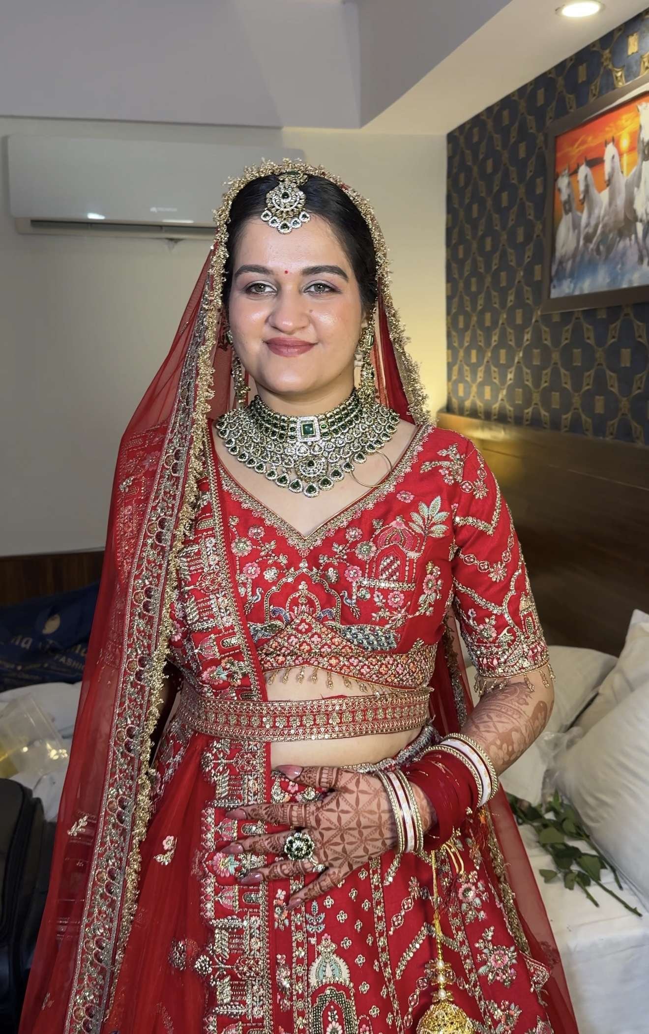 Priyanshi Kalra Makeovers portfolio