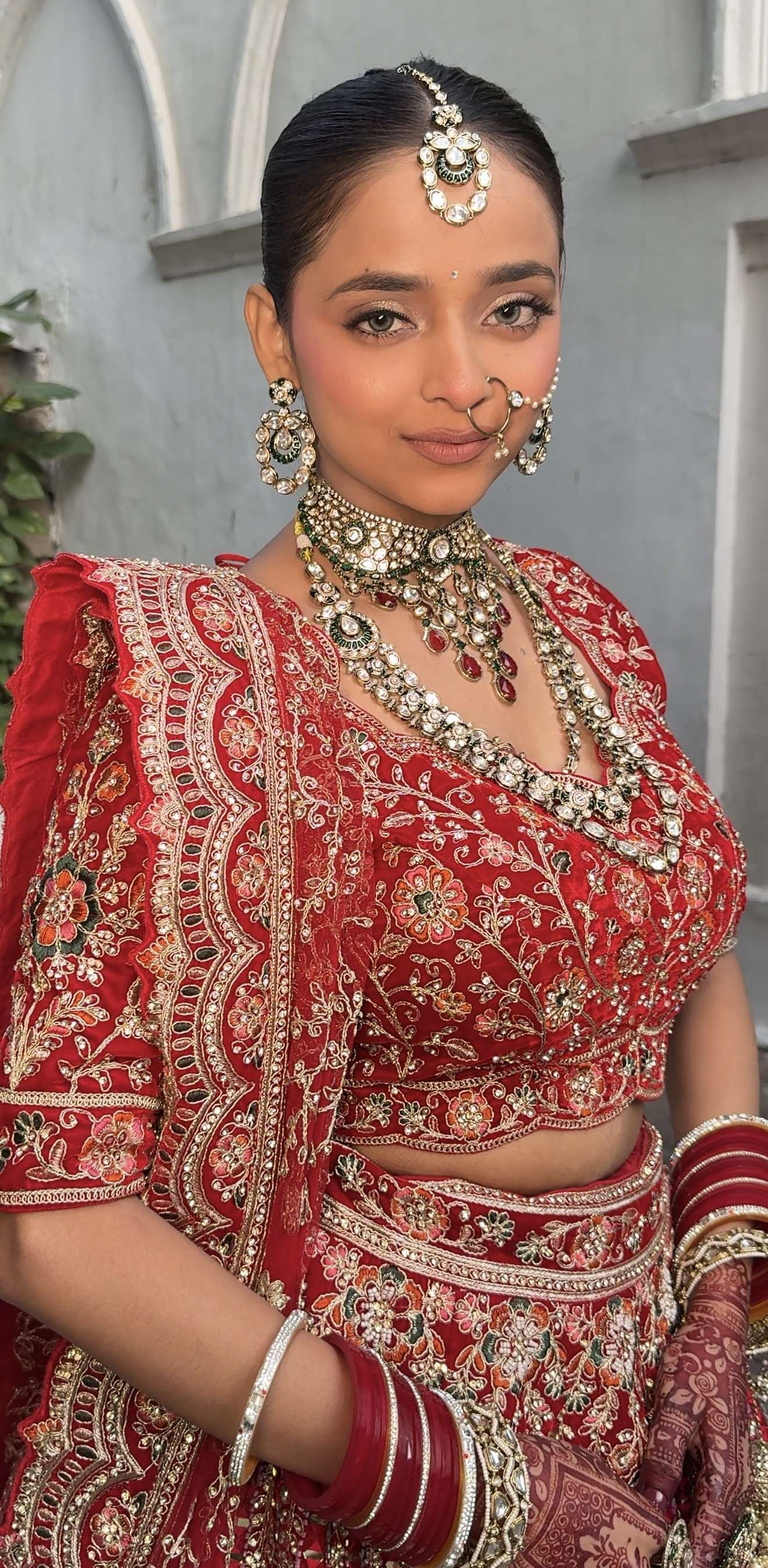 Priyanshi Kalra Makeovers portfolio