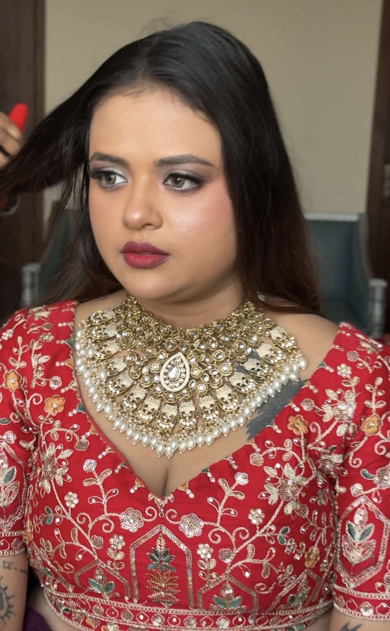 Priyanshi Kalra Makeovers portfolio