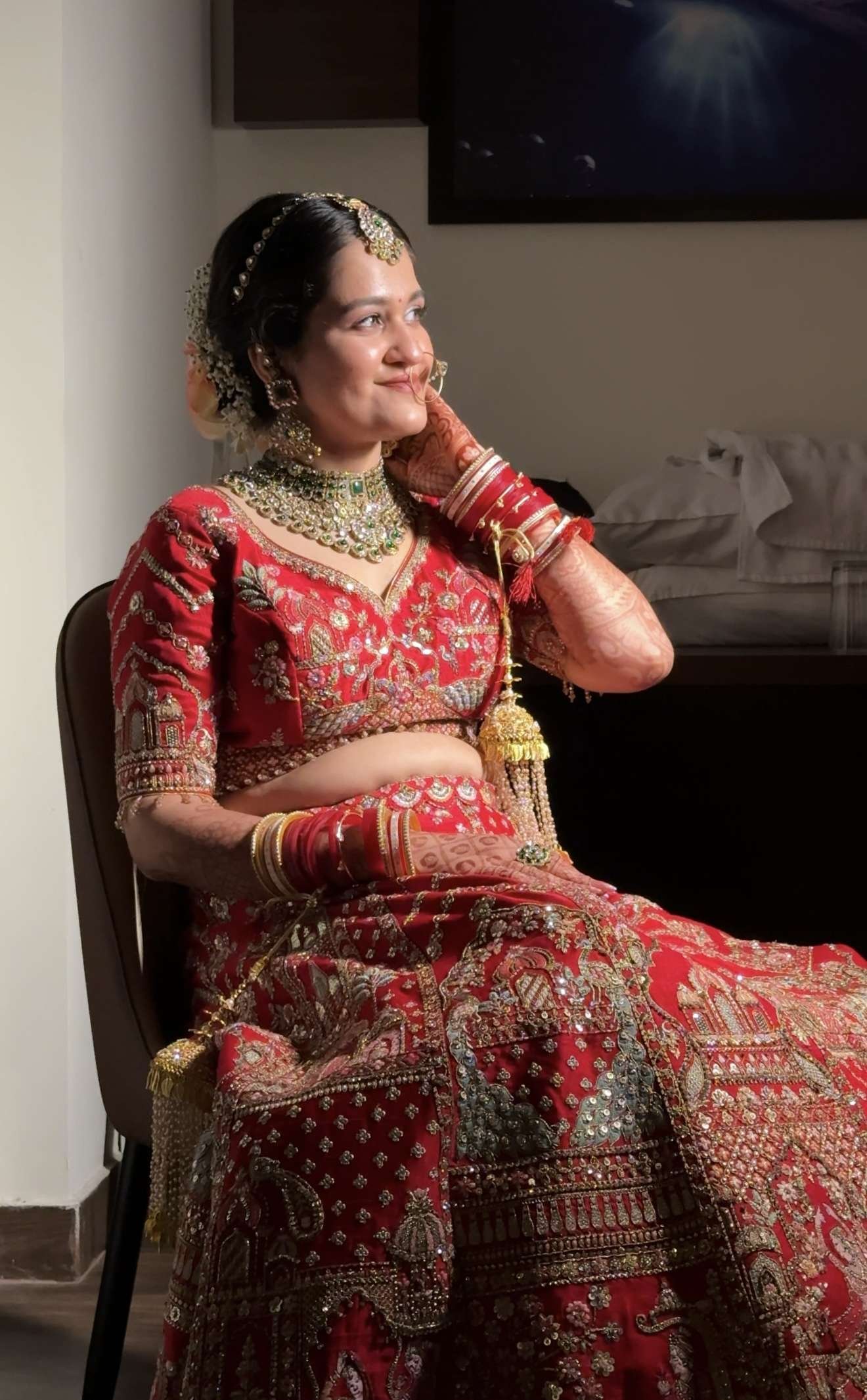 Priyanshi Kalra Makeovers portfolio