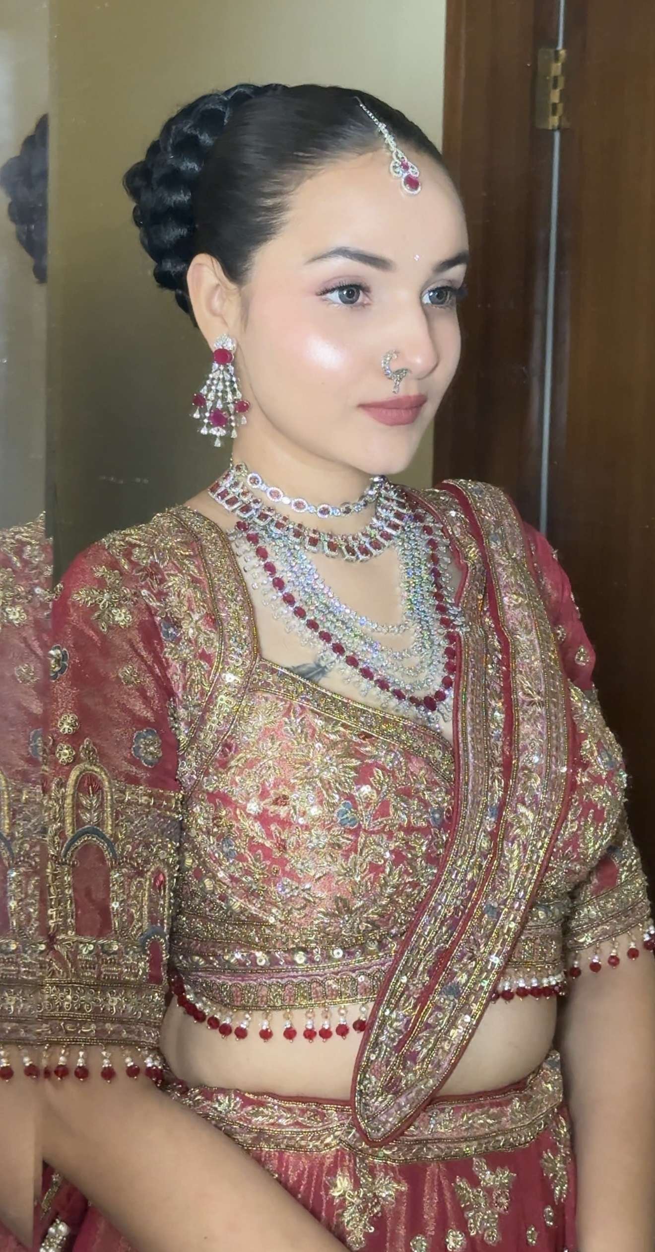 Priyanshi Kalra Makeovers portfolio