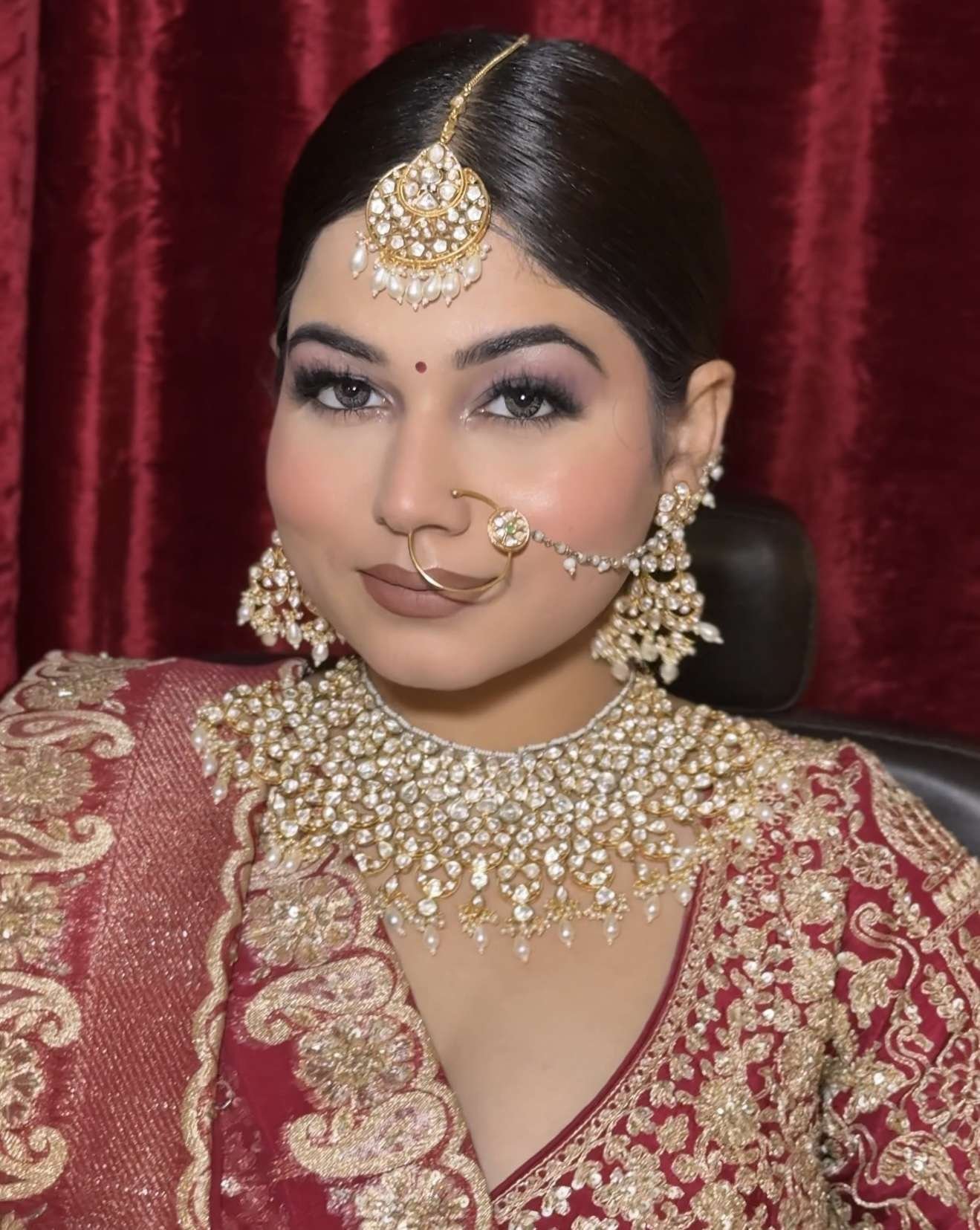 Priyanshi Kalra Makeovers portfolio