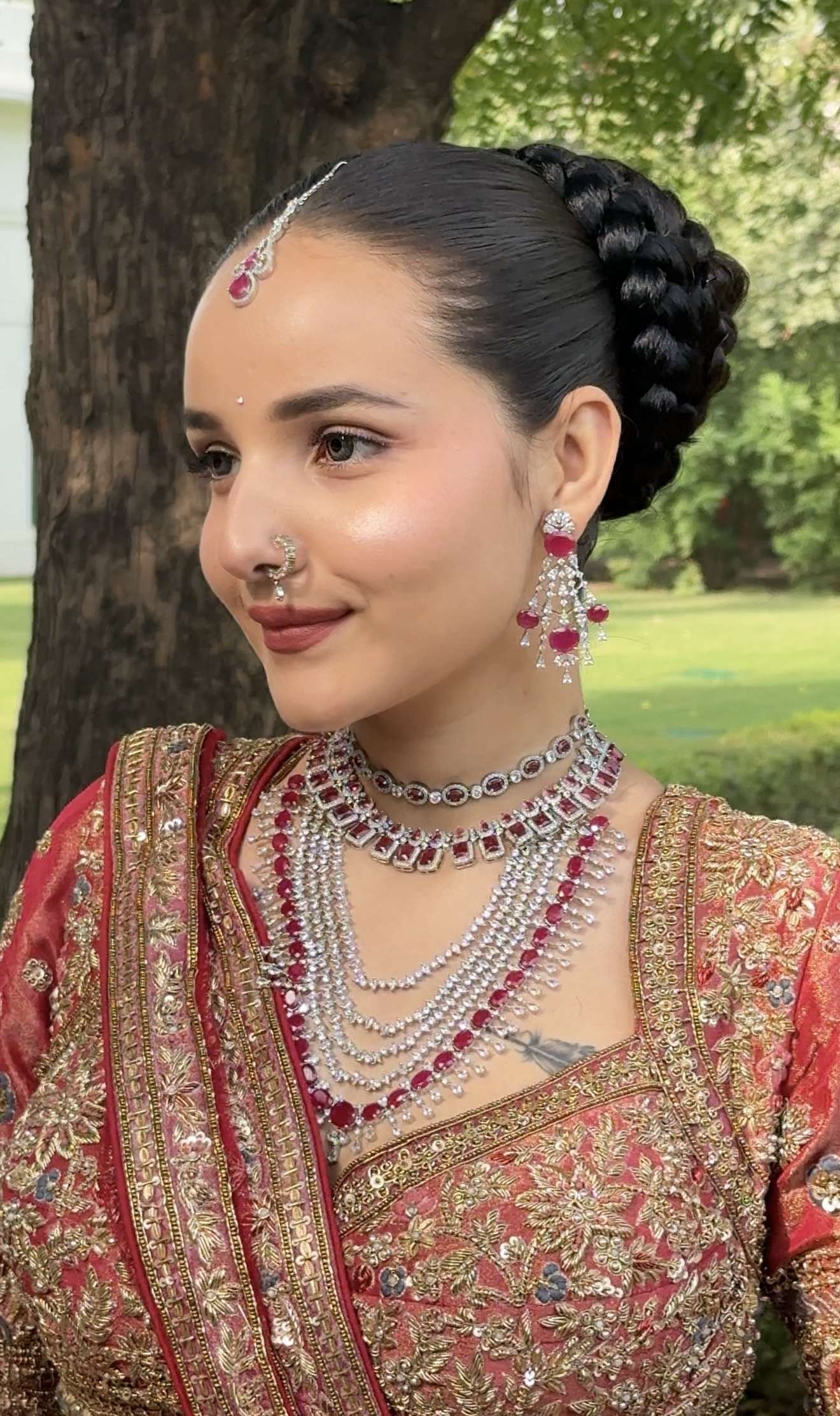 Priyanshi Kalra Makeovers portfolio