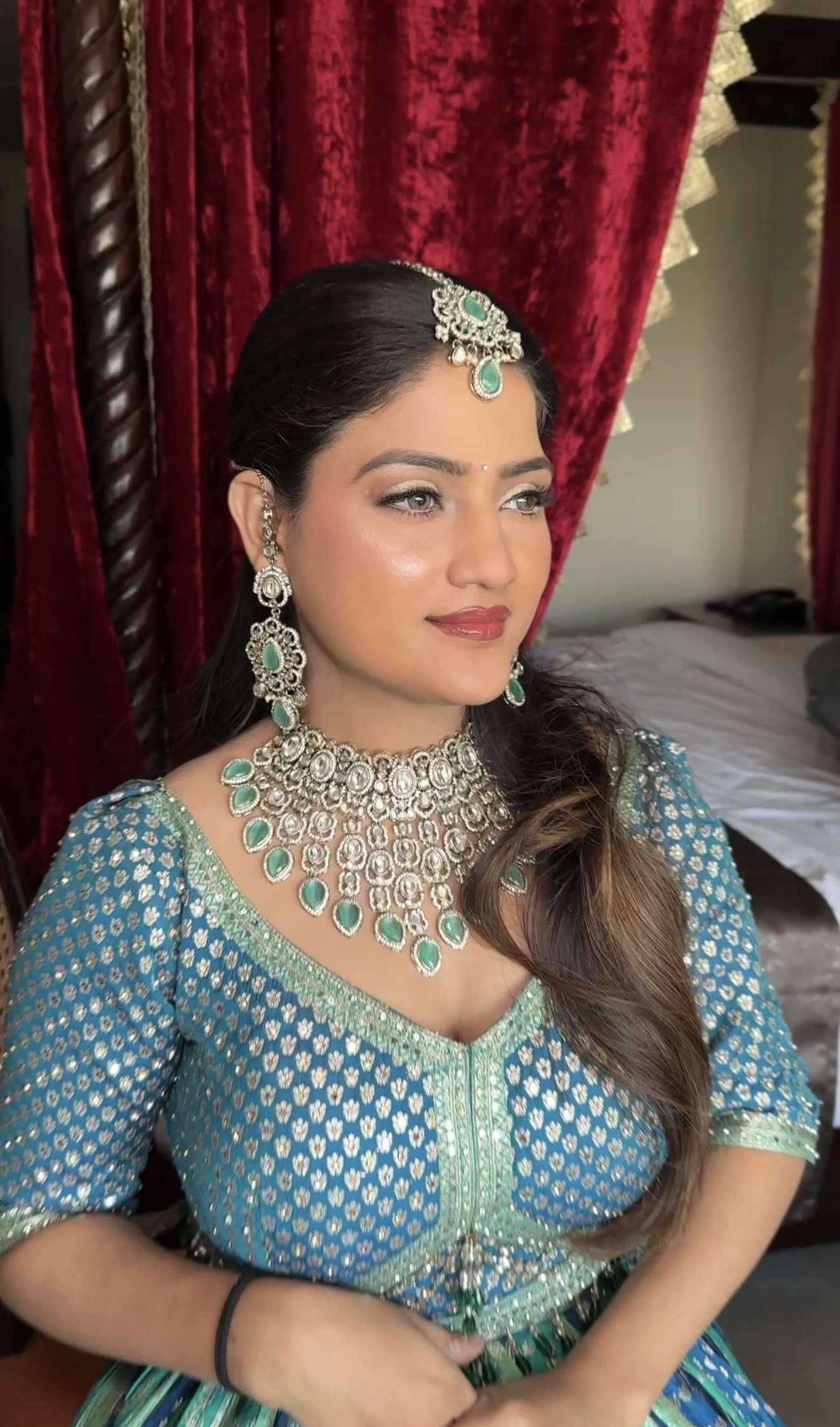 Priyanshi Kalra Makeovers portfolio