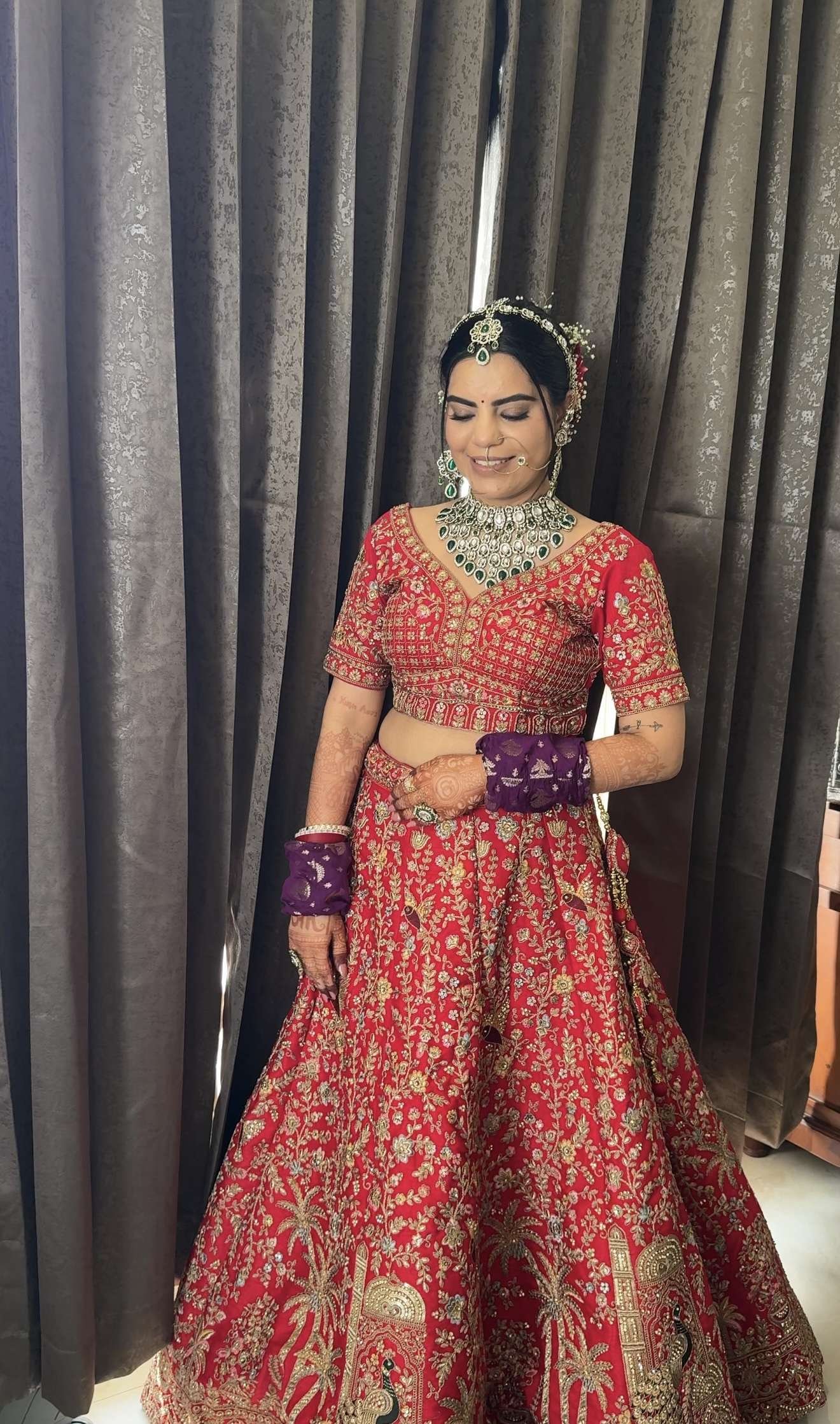 Priyanshi Kalra Makeovers portfolio