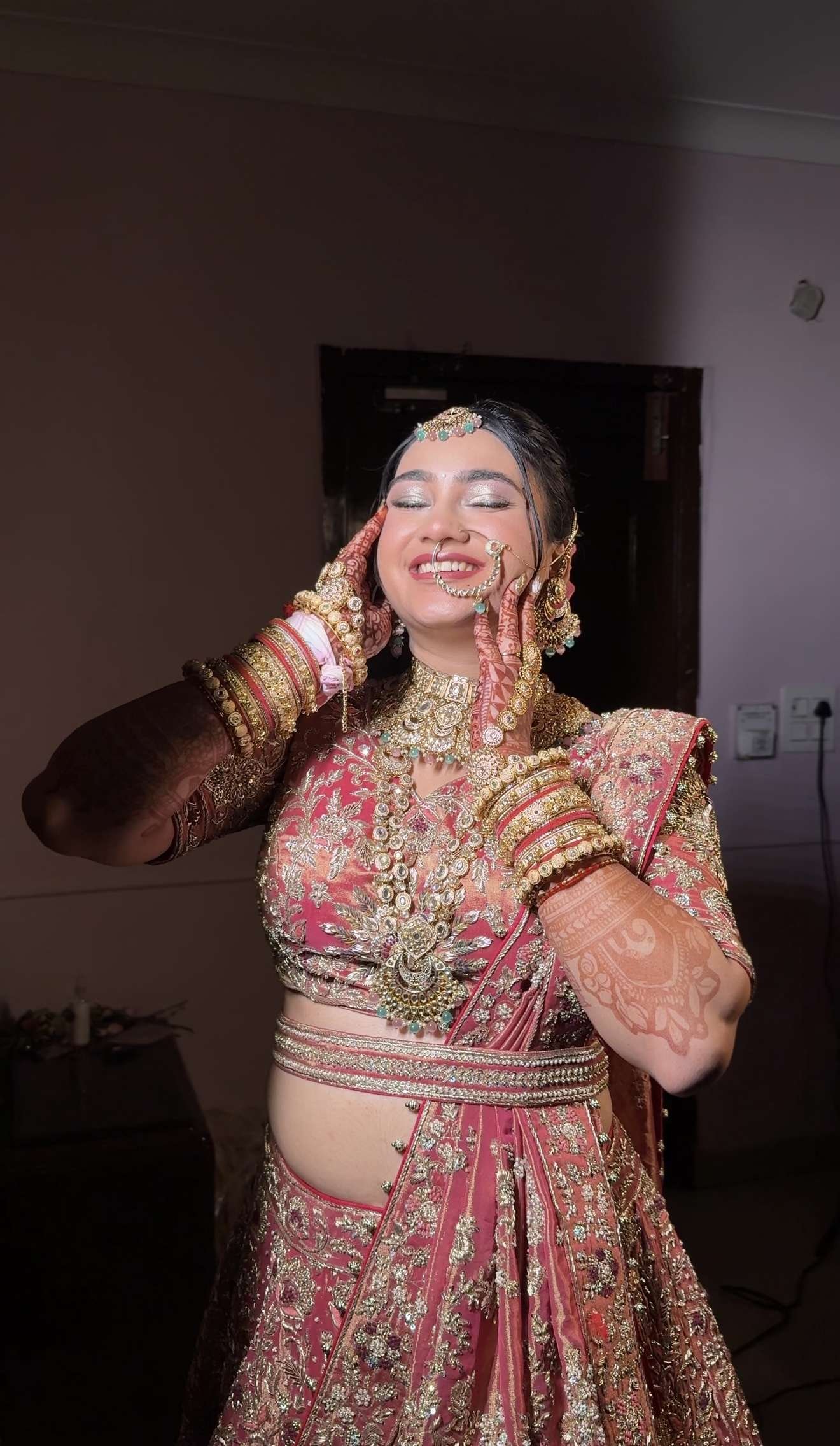 Priyanshi Kalra Makeovers portfolio